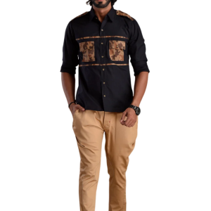 Black Hunting Shirt Camouflage Pockets - Elite Tactical Performance | Jaipurio